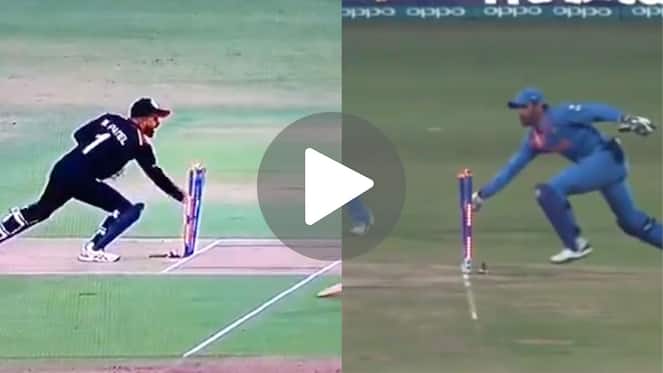 [Watch] Monak Patel Shows 'Dhoni-Like' Reflexes As USA Get Pargat Cheaply In T20 World Cup